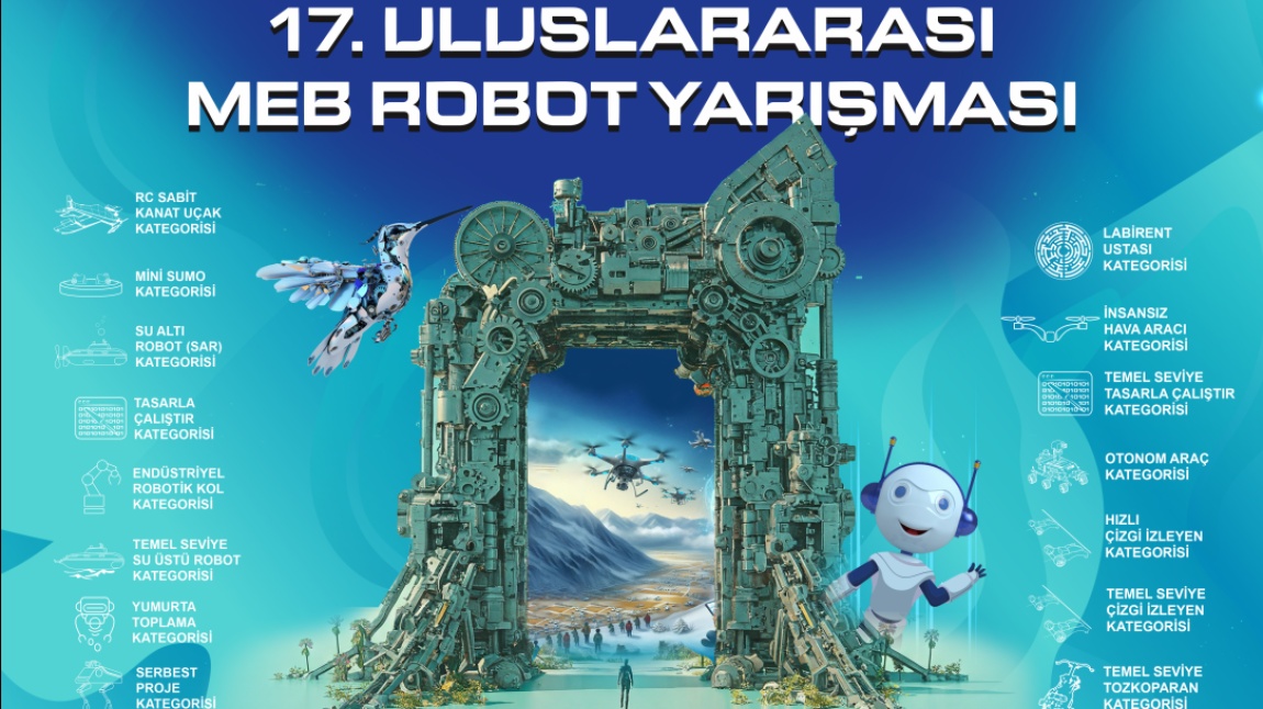 17. Uluslararası Meb Robot Yarışması Başvuruları Başladı.